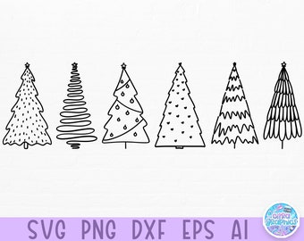 Christmas Tree SVG, Christmas Svg bundle, Pine Tree svg, Xmas, dfx, Clipart ,Cut File, svg files for Cricut, Silhouette, Farmhouse Christmas