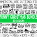 Funny Christmas SVG Bundle, Christmas sign svg , Merry Christmas svg, Christmas Ornaments Svg, Winter svg, Xmas svg, Santa svg