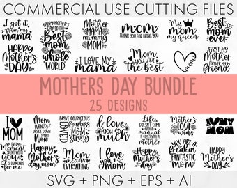 Mothers Day SVG Bundle, Mom life svg, Mama svg, Funny Mom Svg, Blessed mama svg, Mom of boys girls svg, Mom quotes svg png