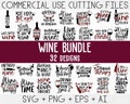 Wine Quotes Svg Bundle, Wine Svg, Drinking Svg, Wine Quotes, Wine glass svg, Funny Quotes, Sassy, Wine Sayings, Png, Eps, Clipart, Cricut