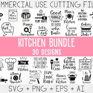 Kitchen Svg, Kitchen Svg Bundle,  Potholder Svg, Kitchen Cut File, Chef svg, Baking Svg, Cooking Svg, Kitchen Quotes Svg, Funny Kitchen svg