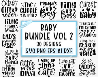 Baby SVG Bundle, Baby Onesie SVG, Funny Baby svg, baby newborn svg, Newborn SVG Bundle, Baby Quote Bundle, Cute Baby Sayings svg