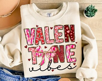 Valentine Vibes png, Coquette Valentine Png, Glitter Valentine Png, Brushstroke valentine png, Valentine coquette Png, Sublimation T Shirt