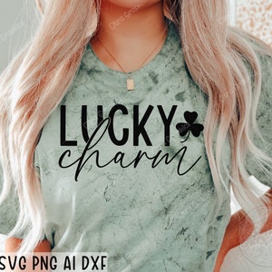 Lucky Charm SVG, St Patricks Day camisa Svg, Lucky Svg, Shamrock svg, Clover svg, St Paddy's Day Svg, Irish Svg, Funny St Patricks Day Svg