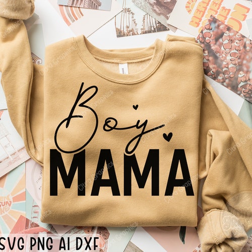 Boy Mama Svg Boy Mom Svg Boy Mom Shirt Svg Cut File for Etsy