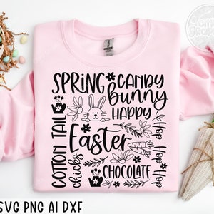 Easter Svg Png, Happy Easter Svg, Easter Bunny Svg, Kids Easter Svg, Easter Shirt Svg, Easter Teacher Svg, Easter cut file, silhouette