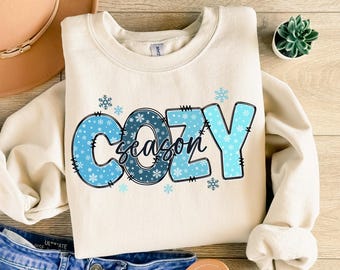 Retro Cozy Season SVG PNG, Winter Svg, Christmas Svg Png, Cozy Winter Svg Png, Winter Sublimation Design, Christmas png, Sublimation Design