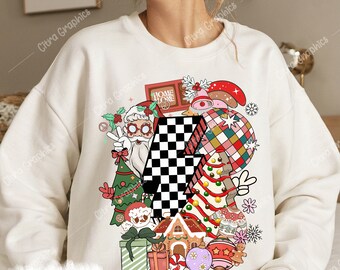 Png di Natale retrò, png di Babbo Natale, png di Natale, sublimazione di Natale, buon Natale png, vibrazioni natalizie png, Fulmine
