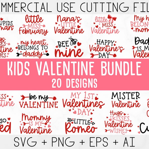 Valentine svg, Kids Valentine svg Bundle, Valentine's Day svg, Love svg, Heart svg, Be mine svg, My first valentine's day, Valentine png