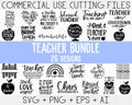 Teacher Svg Bundle, Teacher Quote Svg, Teacher Svg, School Svg, Teacher Life Svg, Back to School Svg, Teacher Appreciation Svg
