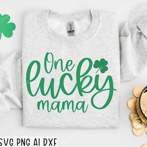 One Lucky Mini One Lucky Mama SVG - So Fontsy