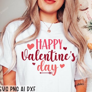 Happy valentines day svg, Valentines shirt svg, SVG files for cricut, Silhouette, Happy Valentines Day Cake Topper Svg, Glowforge