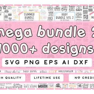 Mega SVG Bundle, T Shirt Designs SVG, Svg Files for Cricut, Silhouette Cut Files, Clipart, Svg for Shirts, Flower svg, Cricut, Silhouette