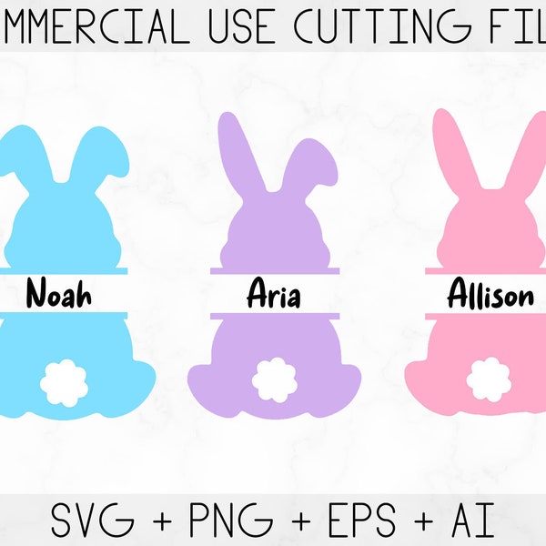 Easter bunny svg, Bunny svg, Easter svg, Rabbit svg, bunny rabbit svg, Easter monogram svg, Bunny Monogram svg, Cricut and silhouette