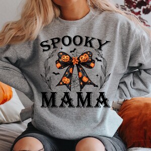 Spooky Mama Png, Coquette Halloween Png, Spooky Season Png, Retro Halloween Png, Spooky vibes Png, Fall Png, Halloween Shirt Sublimation