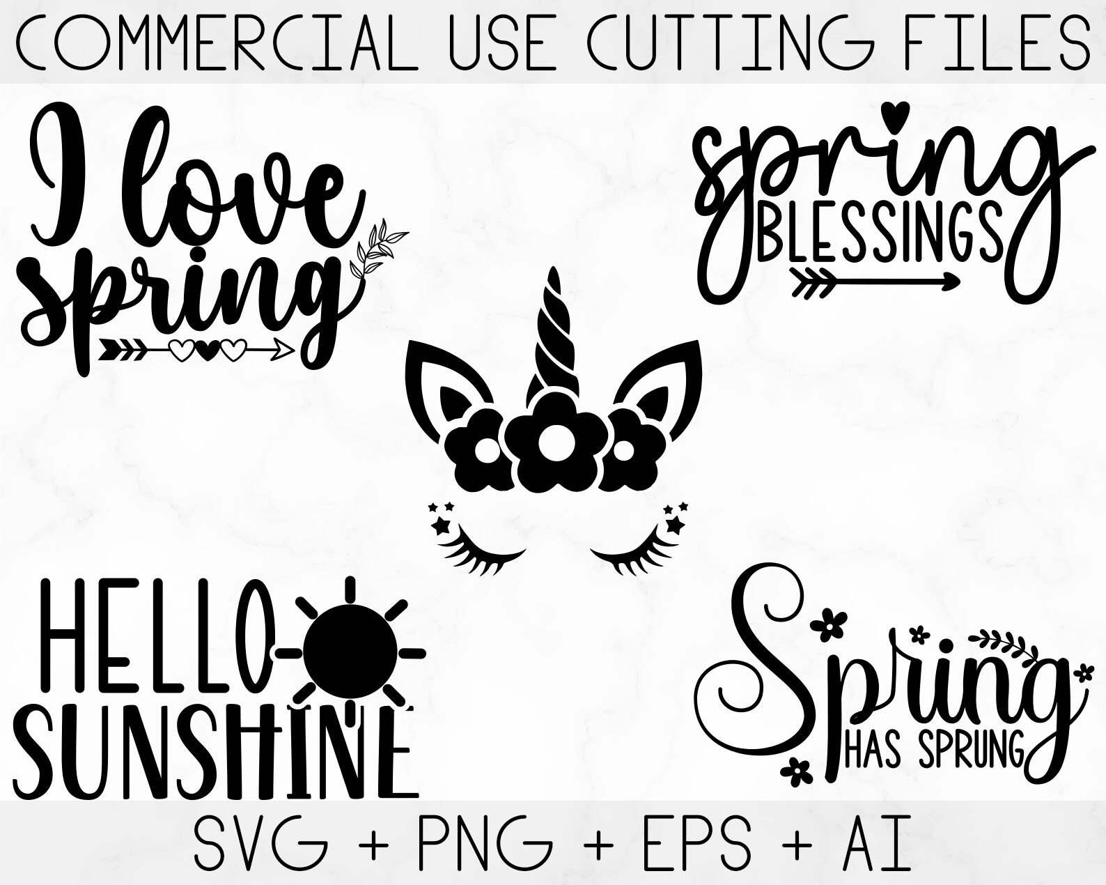 Spring Pics Svg Spring Svg Bundle, Easter Svg, Welcome Spring Svg, Flower Svg, Spring ...