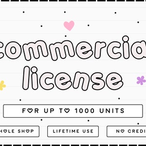 Licencia de uso comercial de CitraGraphics para todos los diseños.