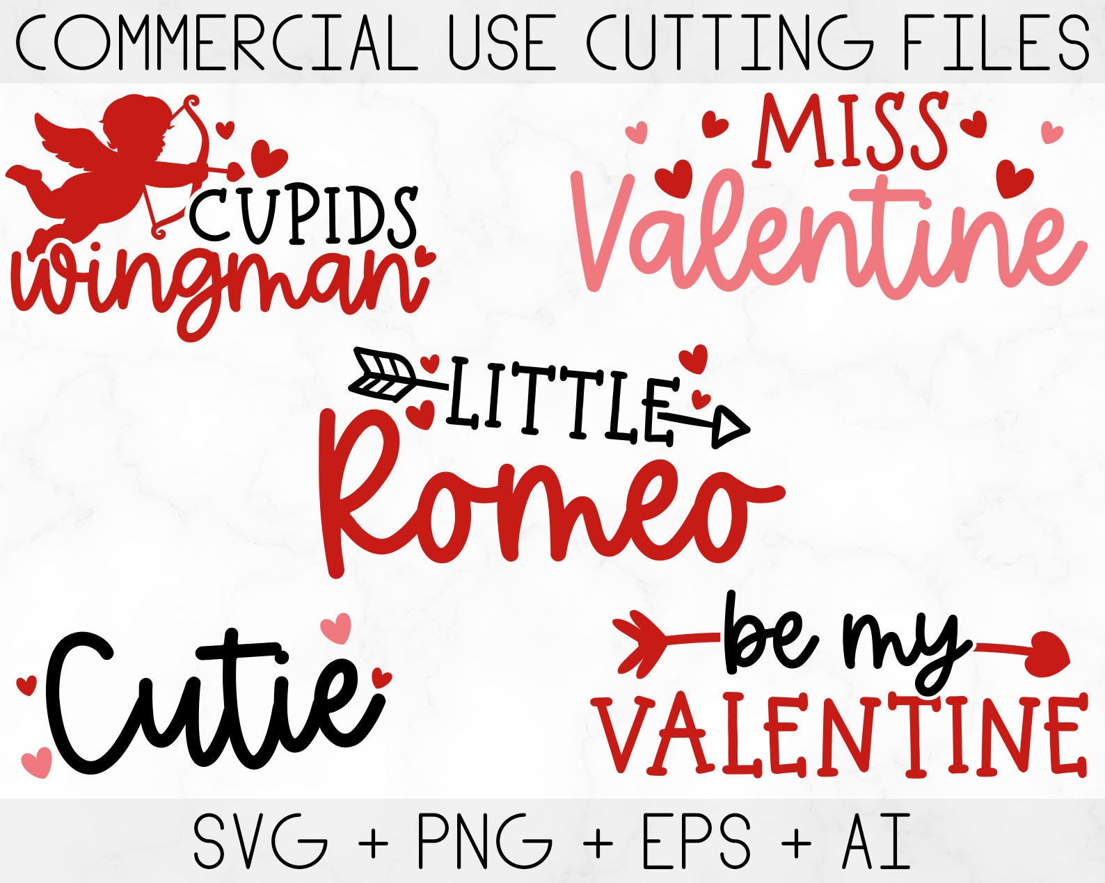 Valentine Svg Kids Valentine Svg Bundle Valentine's Day - Etsy