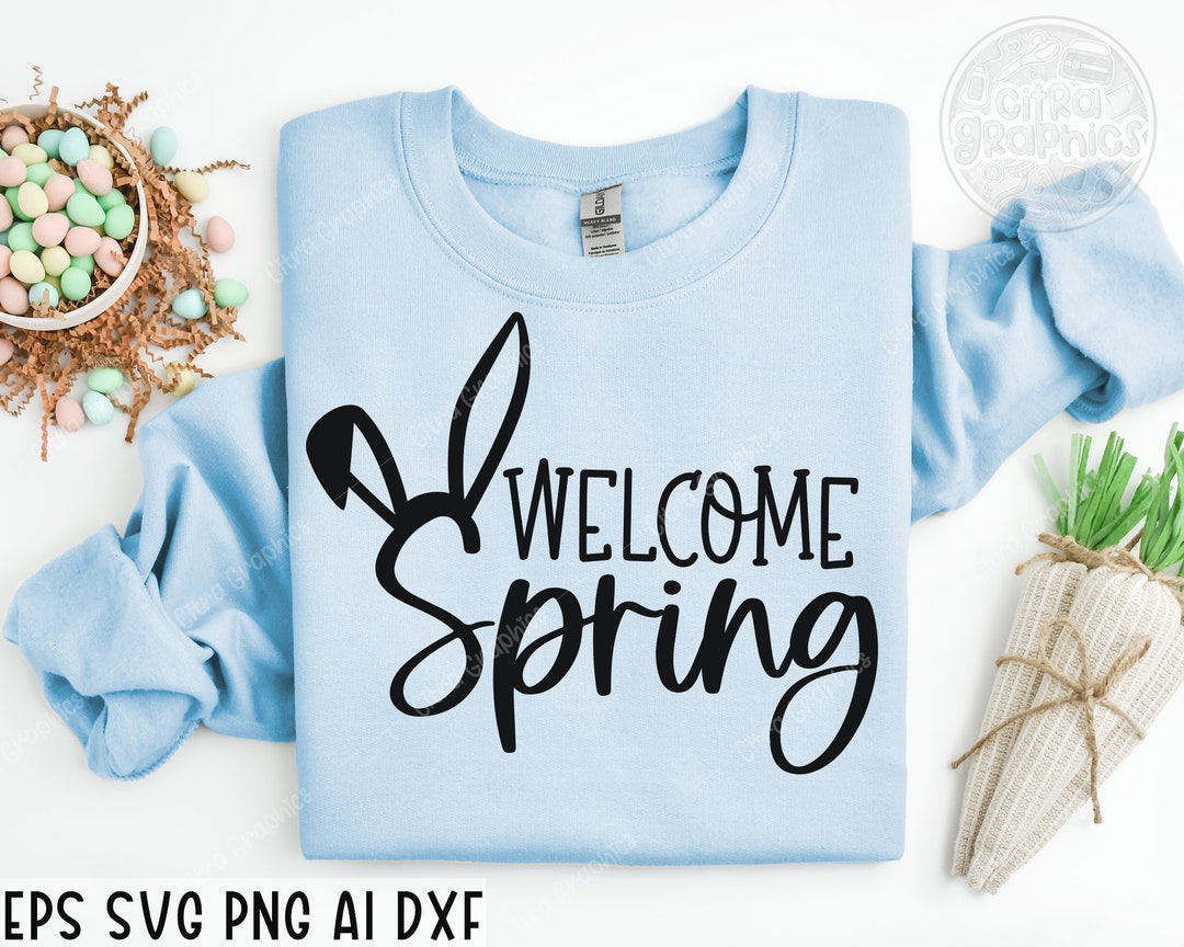 Spring Uniform Svg Spring Svg Png, Easter Svg, Spring Easter Shirt Svg, Welcome Spring Svg ...
