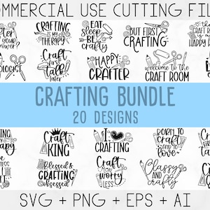 Crafting SVG Bundle, funny crafting shirt svg, Crafting Shirt svg, Crafting Quote, Craft Room, Sewing Svg, Crafting SVG, Cut File For Cricut