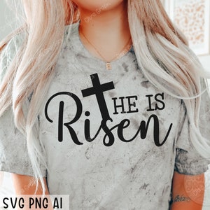 Christian svg, er ist auferstanden svg, religiöse svg, Bibel Vers svg, gesegnet svg, Jesus svg, Gott svg, Glaube svg, geschnittene Dateien für Cricut, Silhouette
