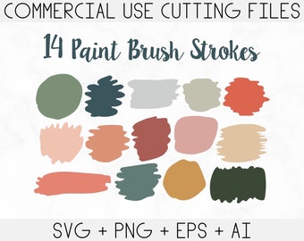 Paint brush stroke svg bundel hand getrokken, brush stroke svg png, sleutelhanger svg, paint brush svg png, background svg clipart