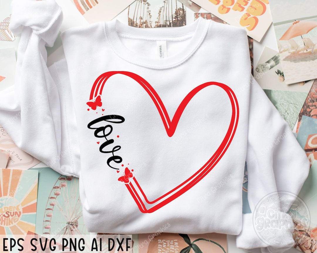 Valentines Day SVG, Butterfly Heart SVG, Mom Life Svg Png, Valentine ...