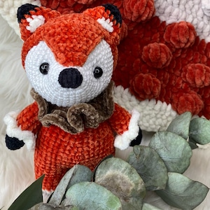 Cuddly Fox Fox Filou - Crochet pattern for Amigurumi Cuddly Fox for immediate download as PDF in German