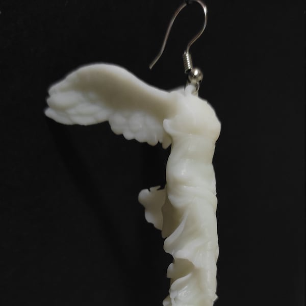 Winged Victory of Samothrace at The Louvre Earrings, The goddess of Victory Earrings