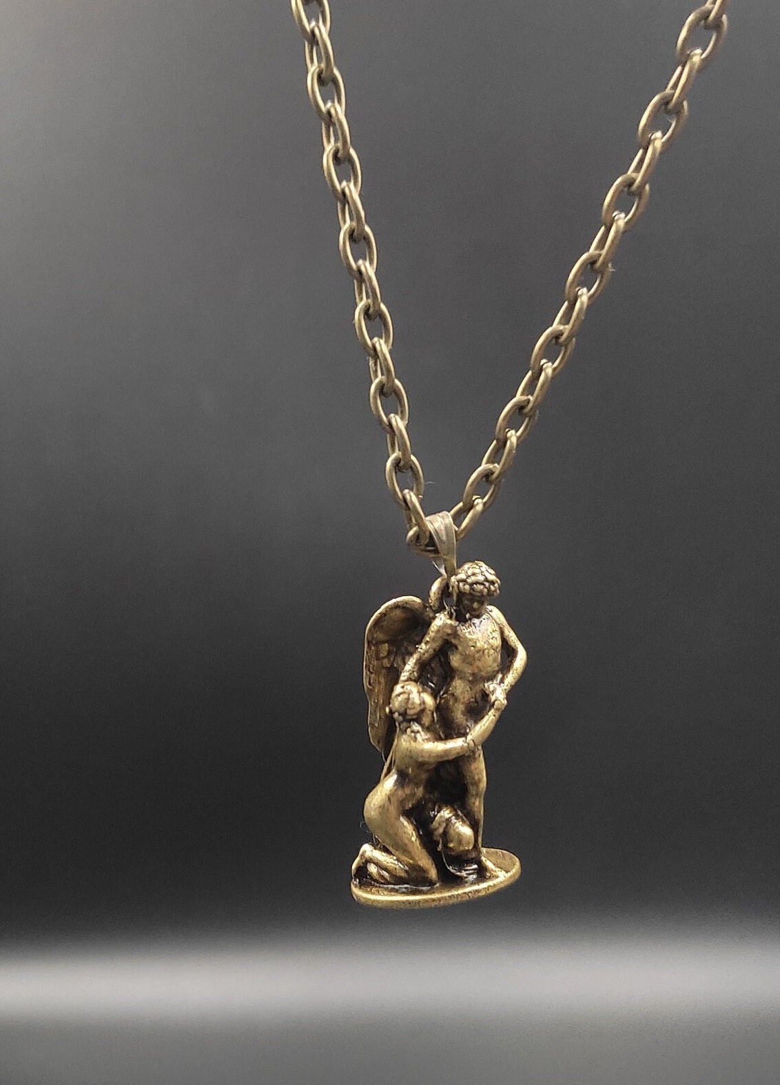 Collana Amor e Psiche Gioielli d'arte alla moda Italia