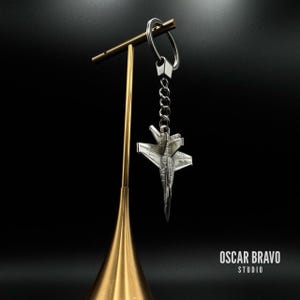 Silver Toned Keychains, F22 ,F18 ,F35, F16,A10 Warthog, Airbus, Boeing ...