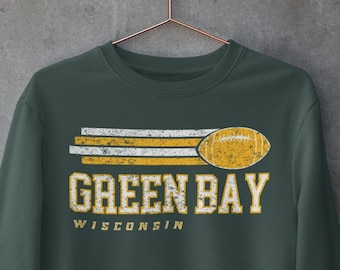 Packers Felpa - Vintage Packers Felpa - Retro Packers Felpa - Greenbay Football - Green Bay Felpa - Vintage Green Bay