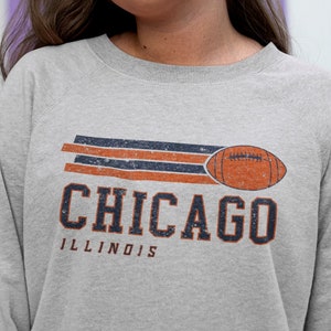 Bears Sweatshirt, Bears Football Shirt, Chicago Sweater, Vintage Bears Sweatshirt, Chicago Vintage Sweatshirt, Chicago Football Sweatshirt