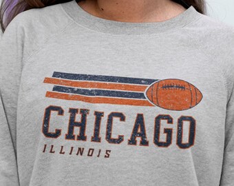Bears Sweatshirt, Bears Football Shirt, Chicago Sweater, Vintage Bears Sweatshirt, Chicago Vintage Sweatshirt, Chicago Football Sweatshirt