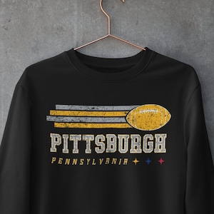 Sudadera Steelers - Sudadera Vintage Steelers - Sudadera Retro Steelers - Pittsburgh Football - Sudadera Vintage Pittsburgh - UNISEX