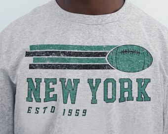 Jets Sweatshirt, Jets Football Sweatshirt, New York Sweatshirt, Vintage Jets Shirt, Vintage New York Sweatshirt, NY Jets Sweatshirt, Retro