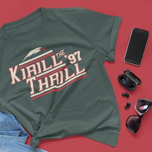 Kirill Kaprizov Shirt - Kirill The Thrill - 97 Kaprizov - Minnesota Hockey Shirt - Funny Hockey T-Shirt - Kirill Kaprizov Fan Club - UNISEX