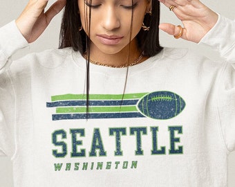 Seahawks Sweatshirt, Seattle Vintage Sweatshirt, Seattle Sweatshirt, Seattle Football Sweatshirt, Vintage Seahawks Sweatshirt, Seahawk Shirt
