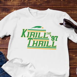 FREE shipping Kirill The Thrill For Minnesota Wild Shirt, Unisex tee, hoodie,  sweater, v-neck and tank top
