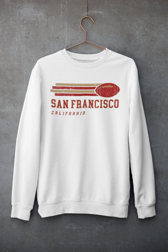 49ers Sweatshirt San Francisco Sweatshirt Vintage 49ers Sweatshirt