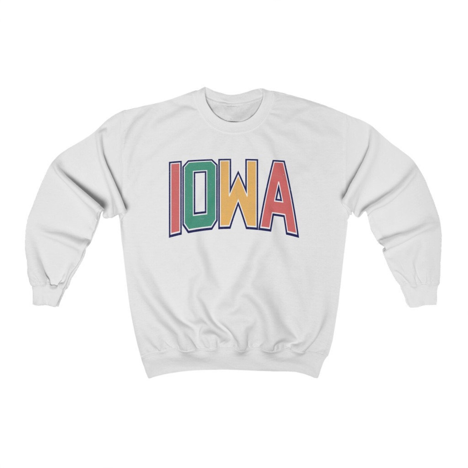 Iowa Sweatshirt Vintage Iowa State Sweatshirt Iowa Etsy