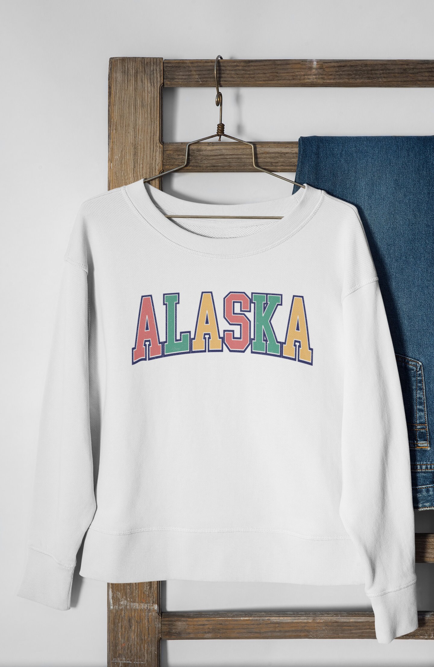 Alaska Sweatshirt Vintage Alaska Sweatshirt Alaska Sweater Etsy