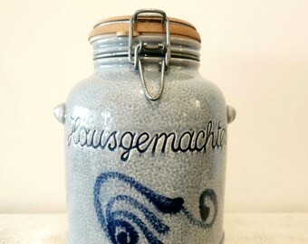 Vintage XL Preserving Jar Marzi & Remi