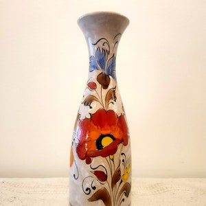 Vintage Elio Schiavon Tall Floral Vase