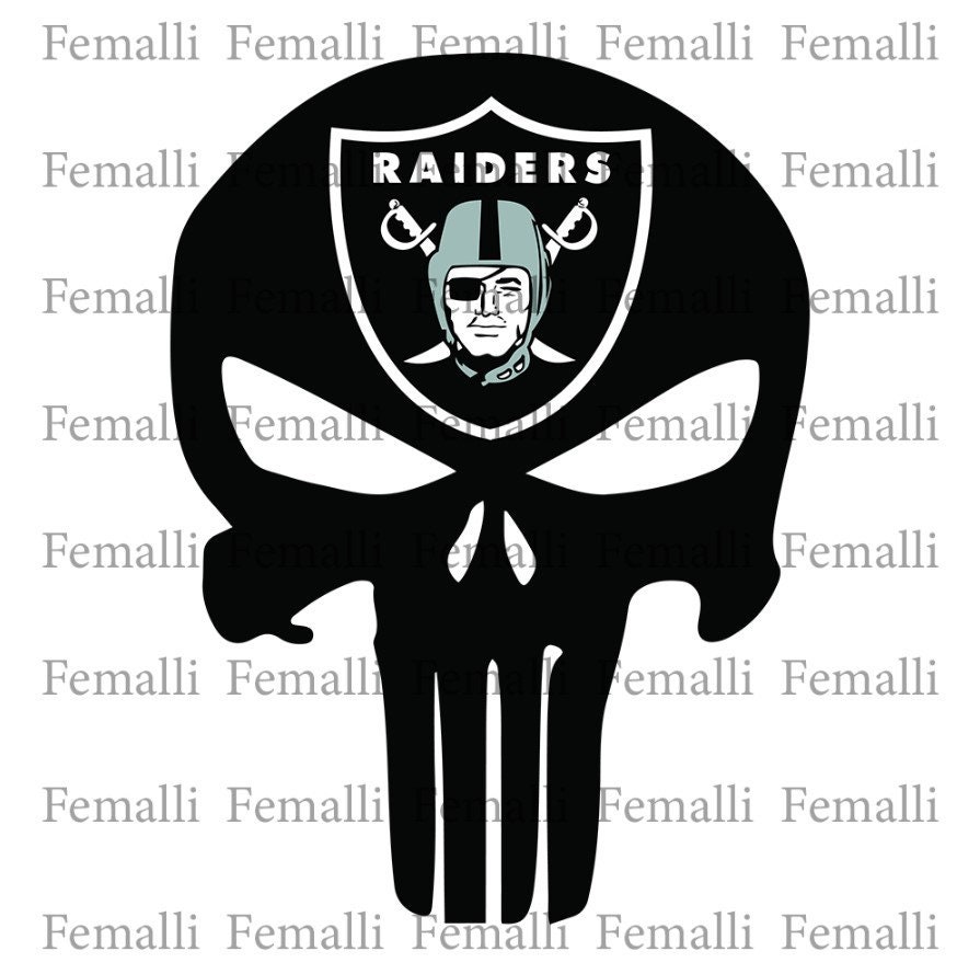 Skull Oakland Raiders Png-SvgSkull Oakland Png-Svg Raider | Etsy