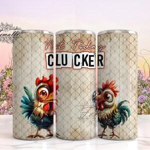 Crazy Chicken Lady Tumbler Design PNG, Vintage Farm Truck Chickens Sublimation Design, Chickens Sublimation Design Digital