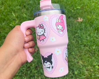 20oz Pink Tumbler | Gifts for her | Girly Tumblers | Valentines Cups |