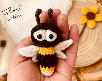 Schema all'uncinetto Hummel Sille, tedesco, Amigurumi