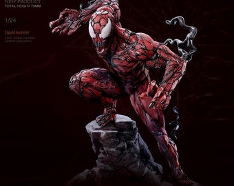 1/24 Spider-Man Female Figure Self-assembled Resin Model Kits 