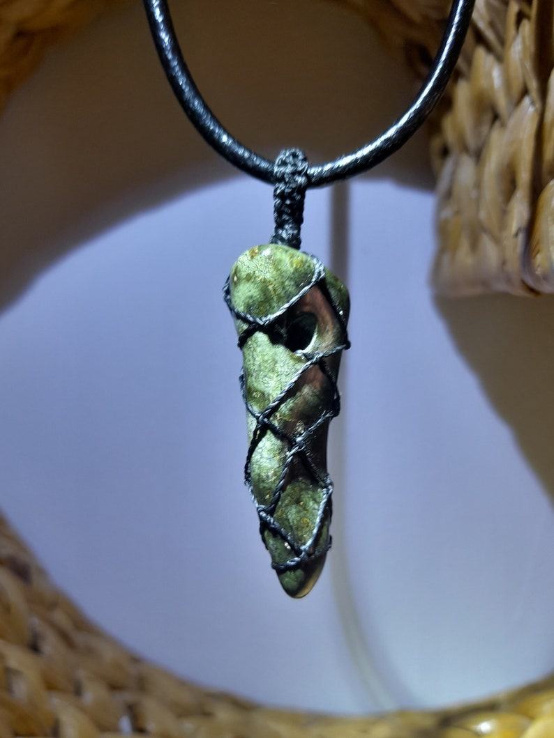 Powerful Lucky Charm Talisman magic Beak A Stone Pendant Gives Its